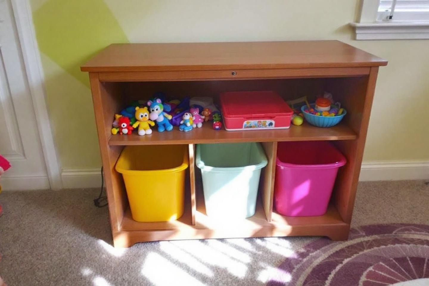 Coffre de rangement jouets en bois : organisez la chambre de vos enfants avec style
