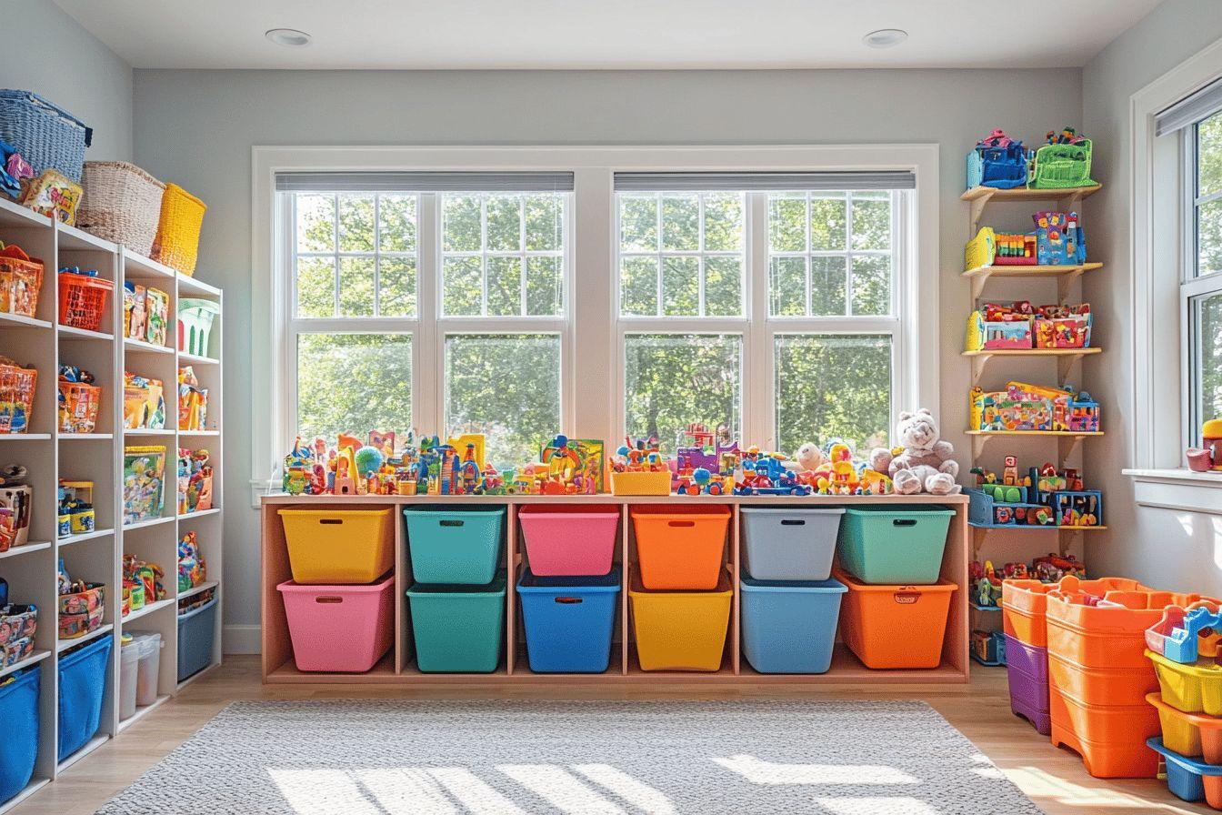 Découvrez 21 idées ingénieuses pour ranger les jouets de vos enfants et optimiser l'espace