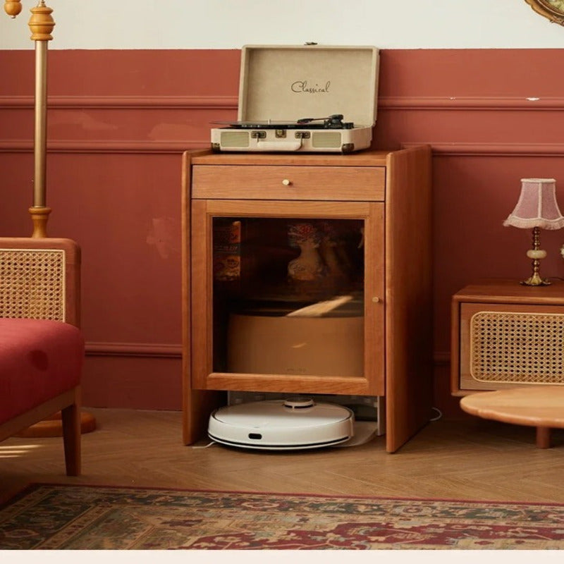 Armoire rangement aspirateur