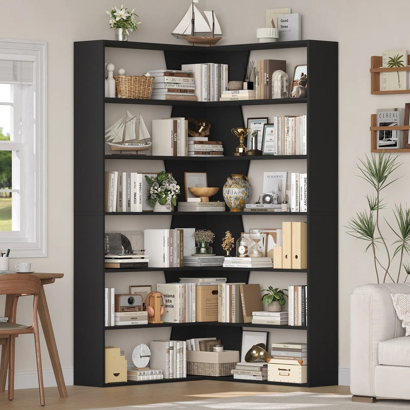Meuble d'angle rangement salon