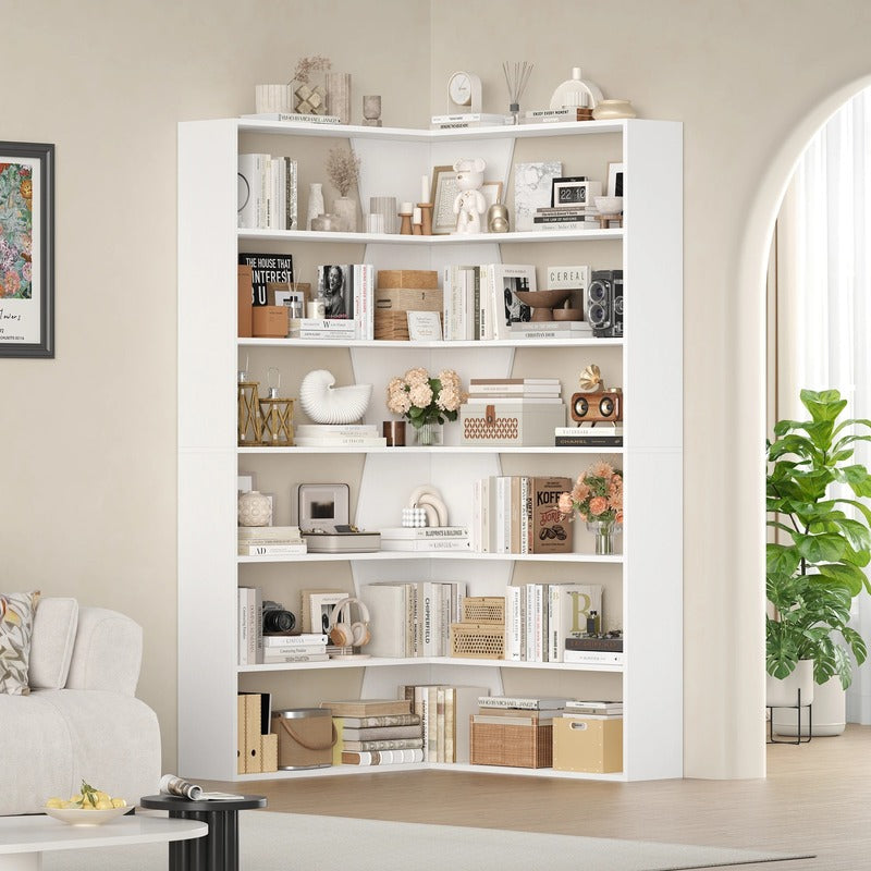 Meuble d'angle rangement salon