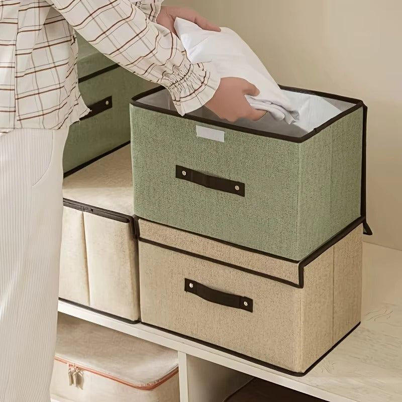 Casier rangement en tissu
