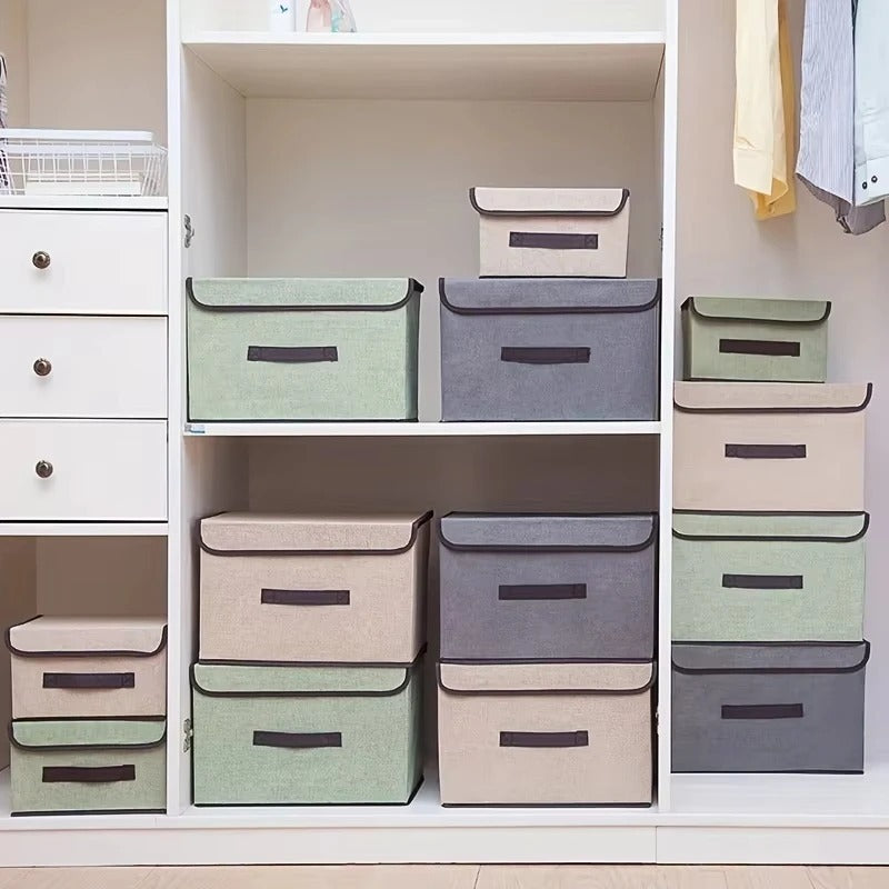 Casier rangement en tissu