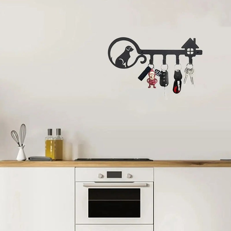 Decoration murale crochet