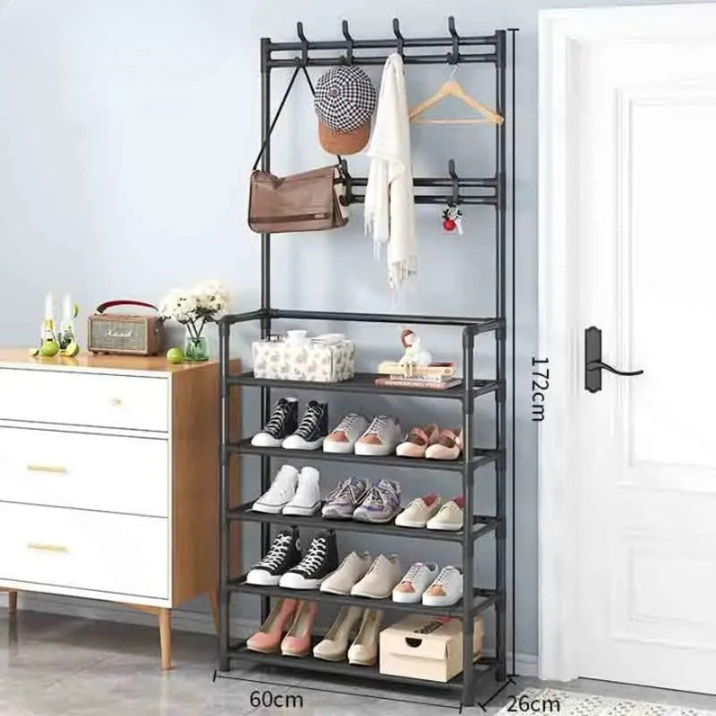 Meuble d'entrée rangement chaussures