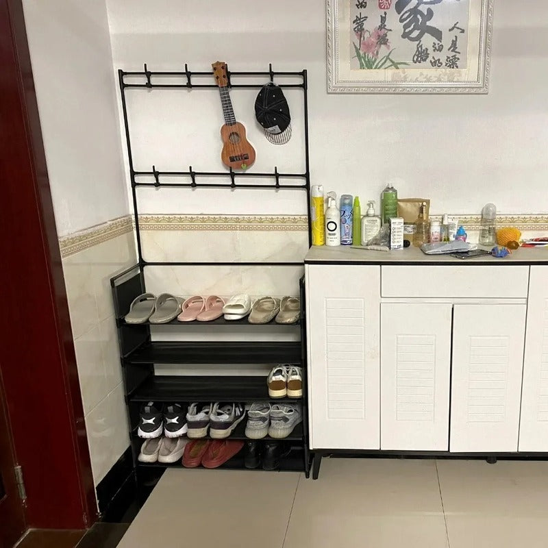 Meuble d'entrée rangement chaussures