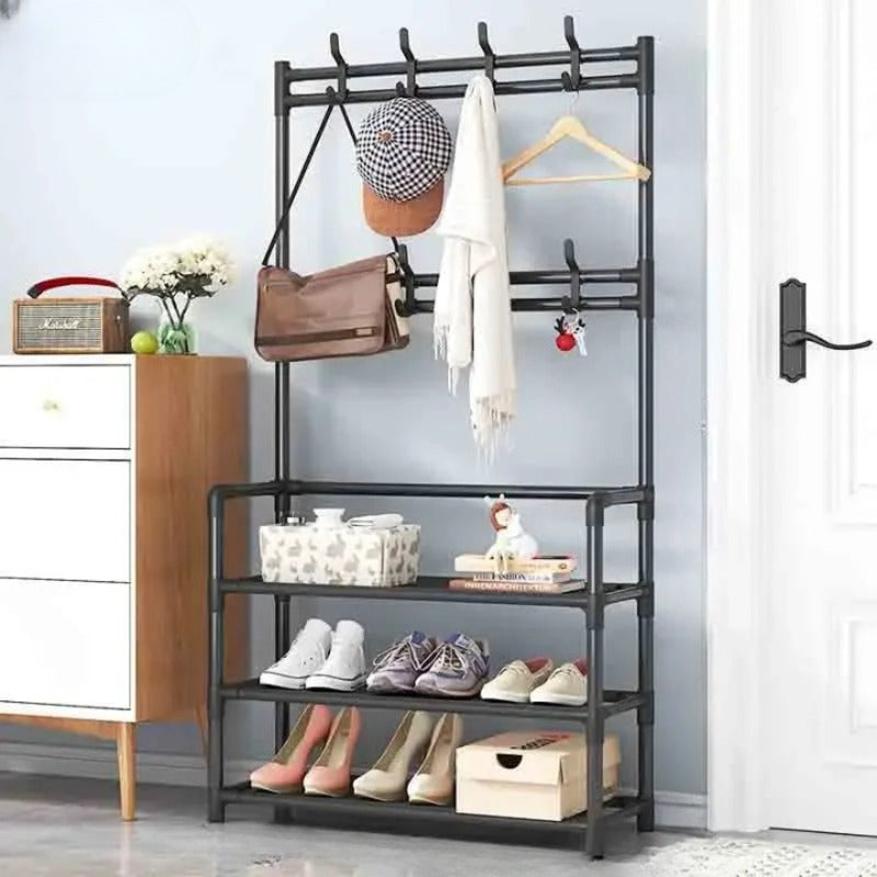 Meuble d'entrée rangement chaussures