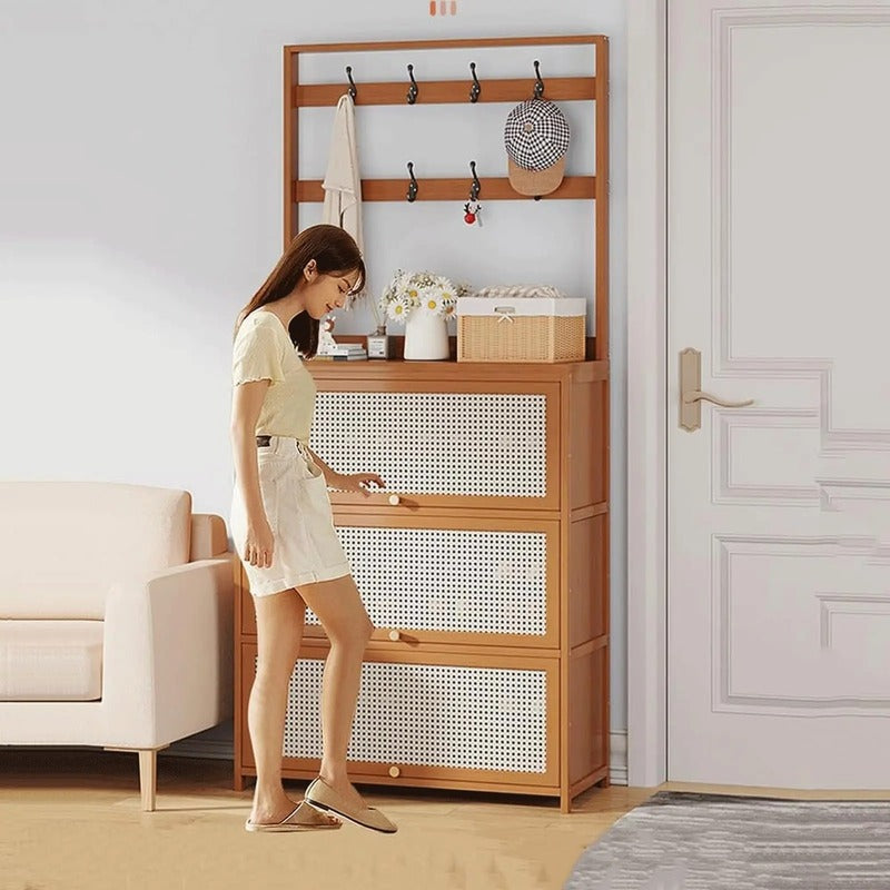 Meuble rangement pour entrée