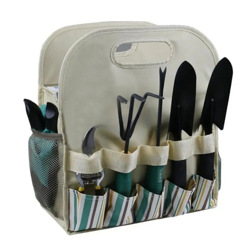 Rangement des outils de jardinage