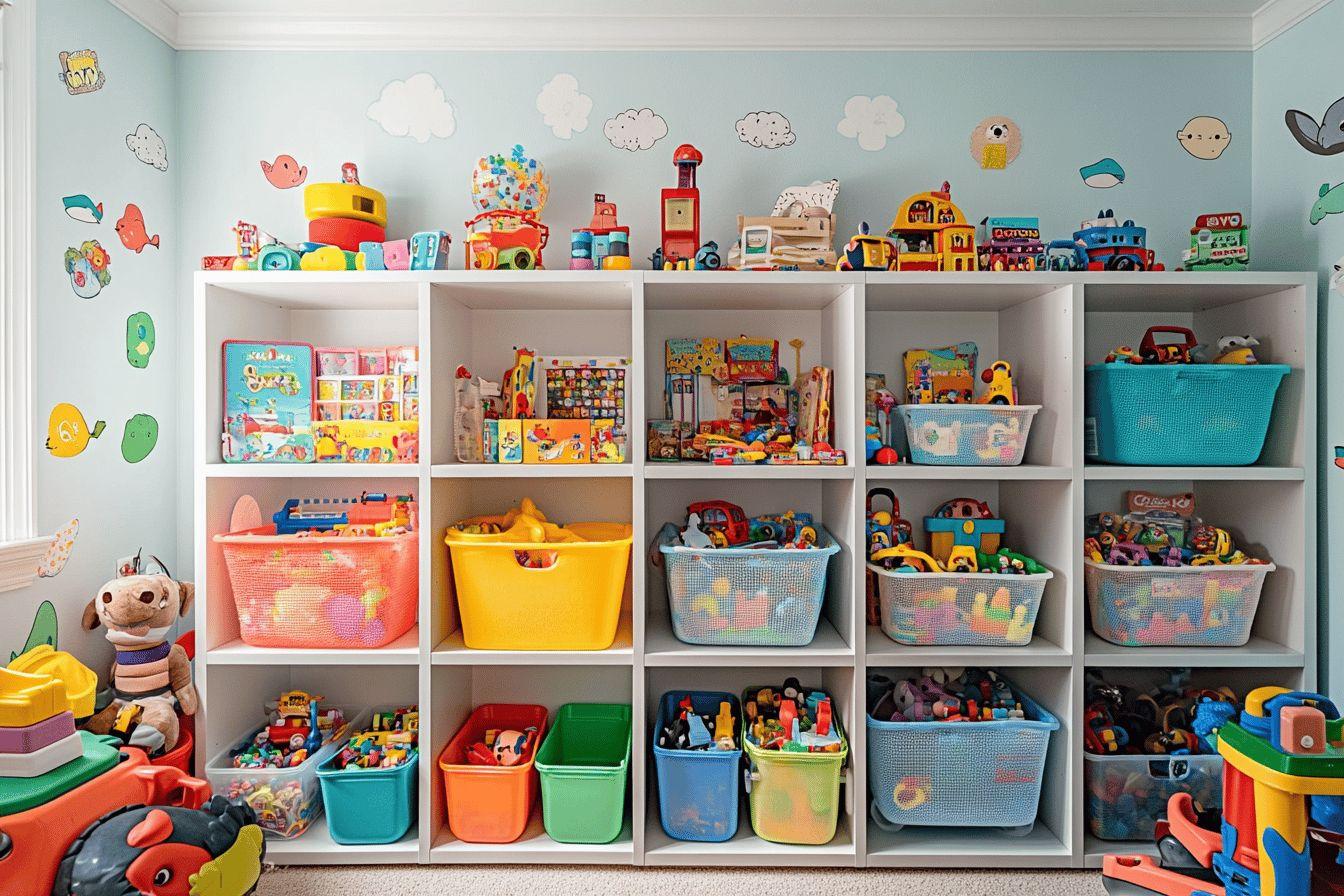 Comment ranger efficacement les jouets de vos enfants : astuces pour un espace propre et organisé