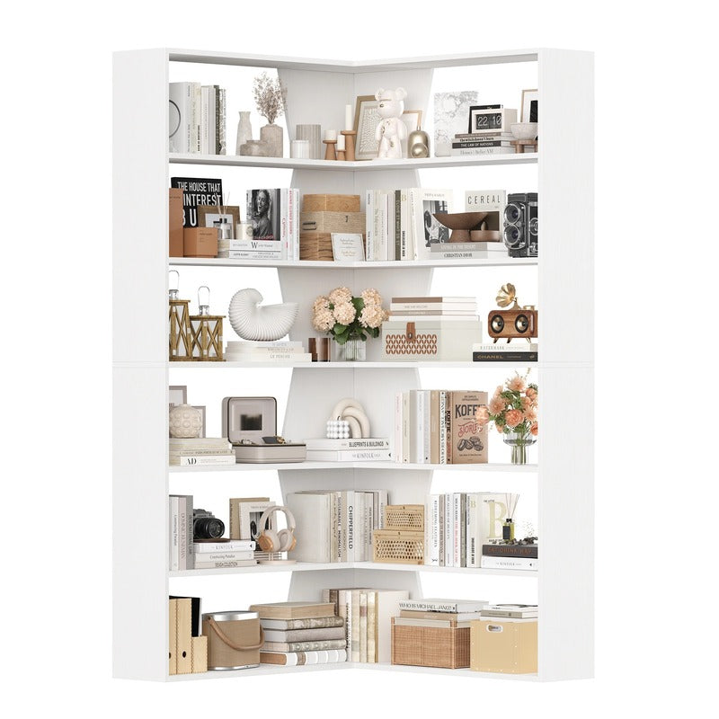 Meuble d'angle rangement salon