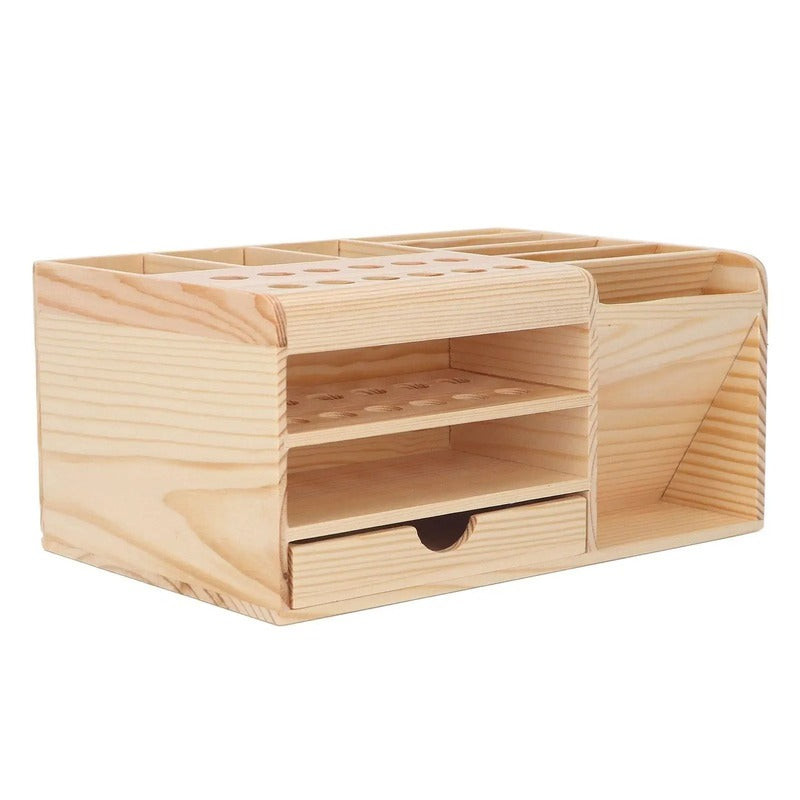 Casier de rangement bois
