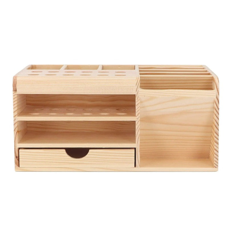 Casier de rangement bois