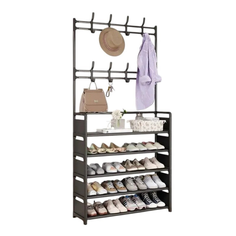 Meuble d'entrée rangement chaussures