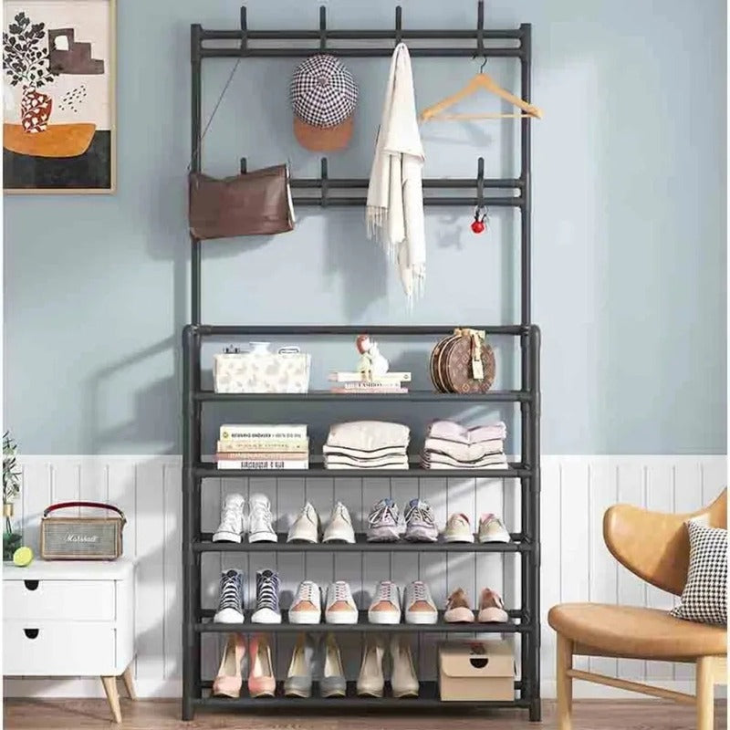 Meuble d'entrée rangement chaussures