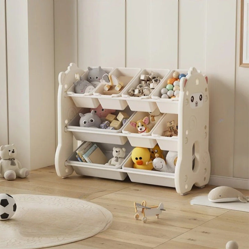 Meuble rangement jouet bois