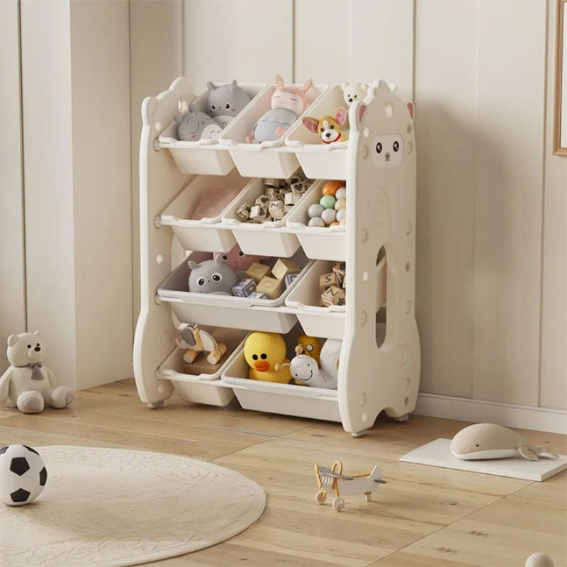 Meuble rangement jouet bois