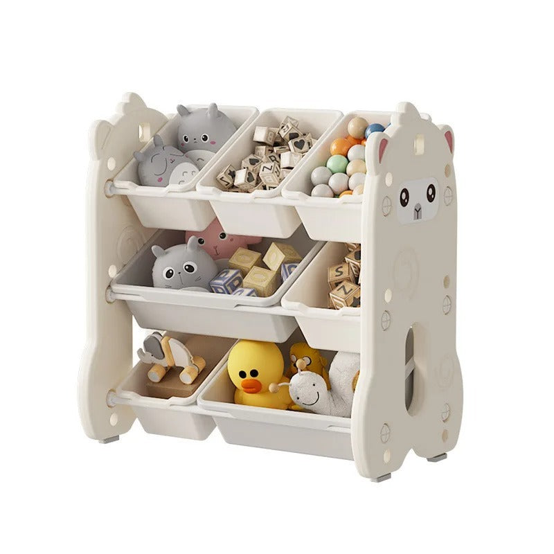 Meuble rangement jouet bois
