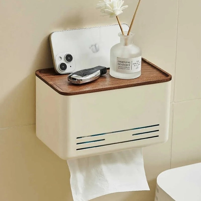Meuble rangement papier toilette