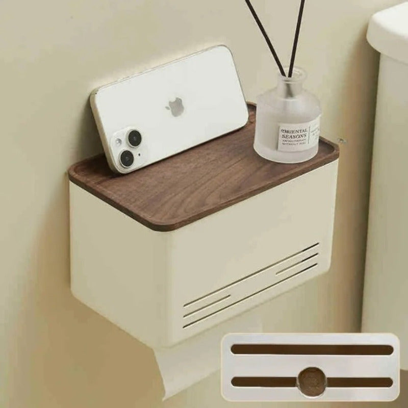 Meuble rangement papier toilette