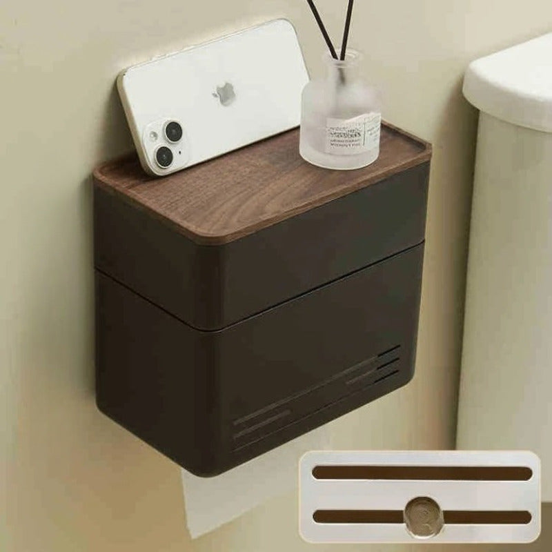Meuble rangement papier toilette