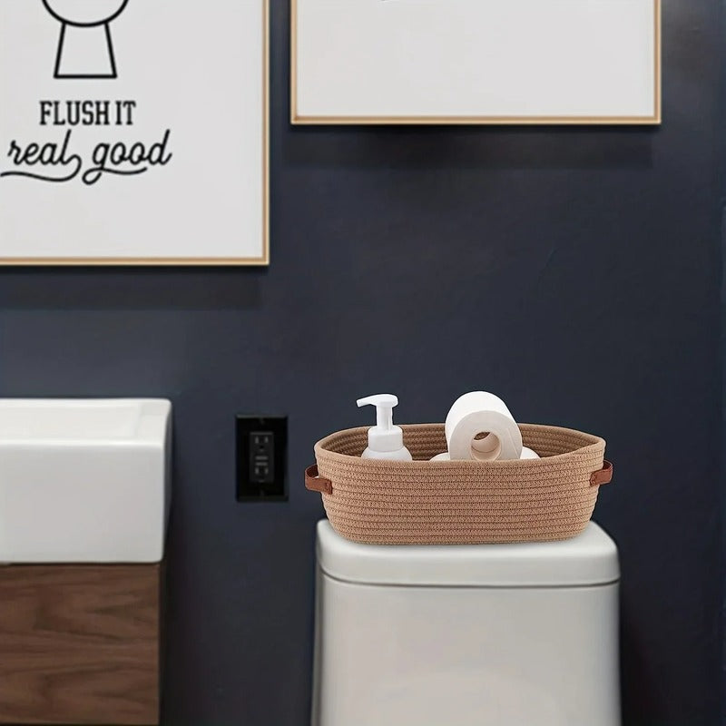 Panier rangement papier toilette