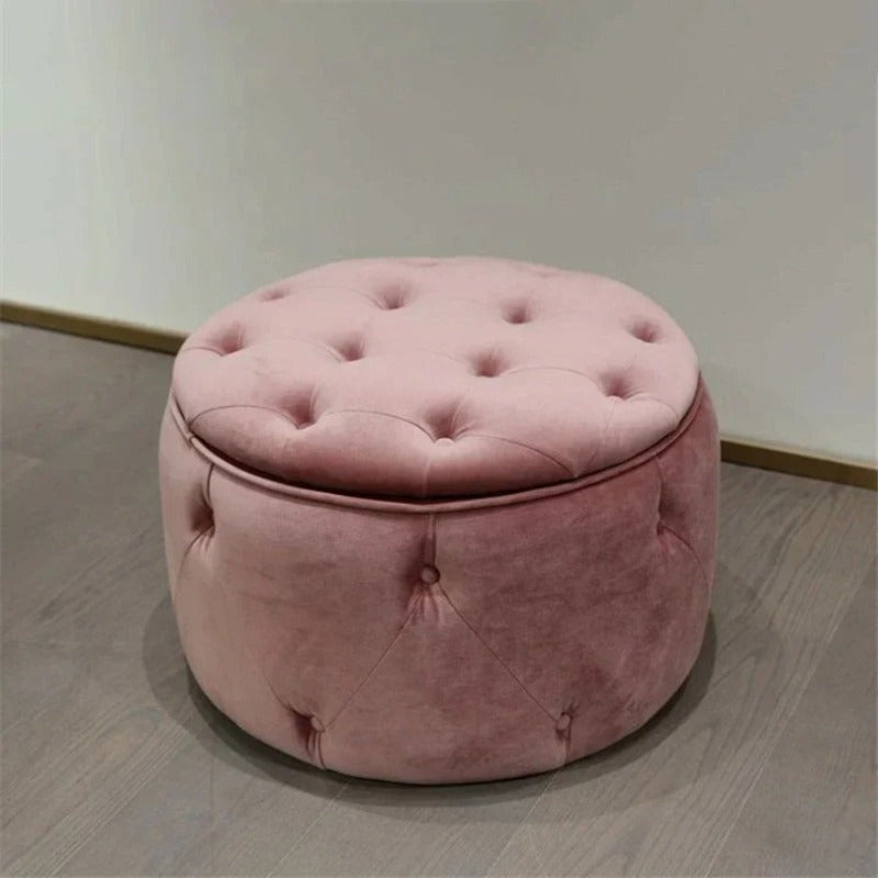 Pouf rangement salon