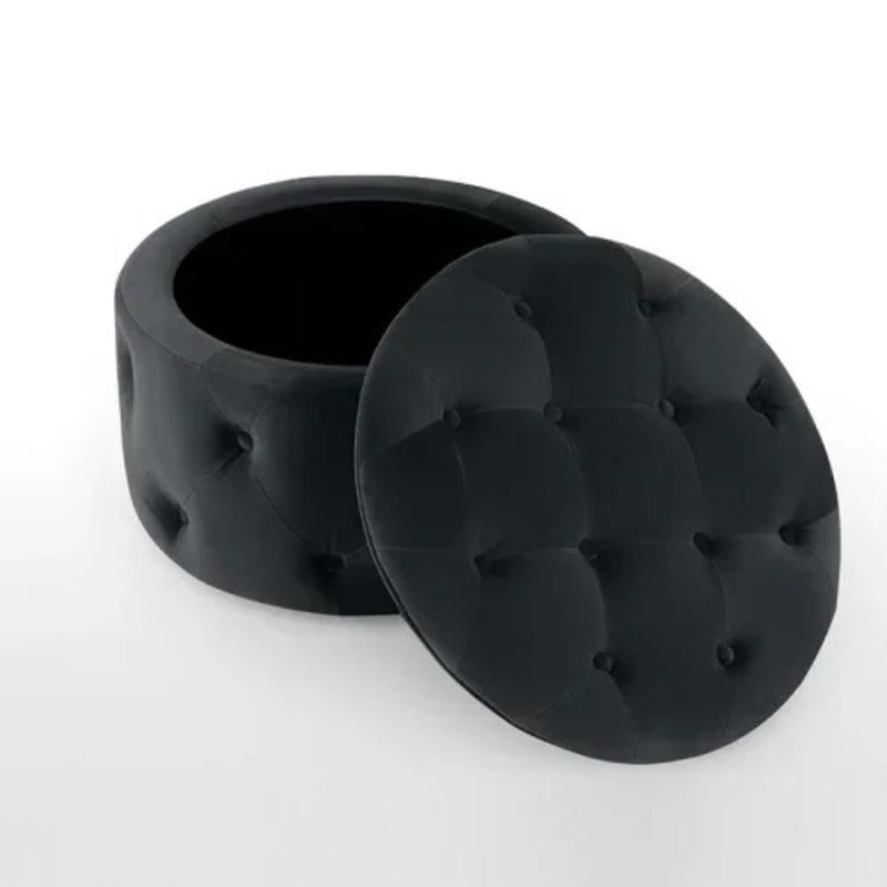 Pouf rangement salon