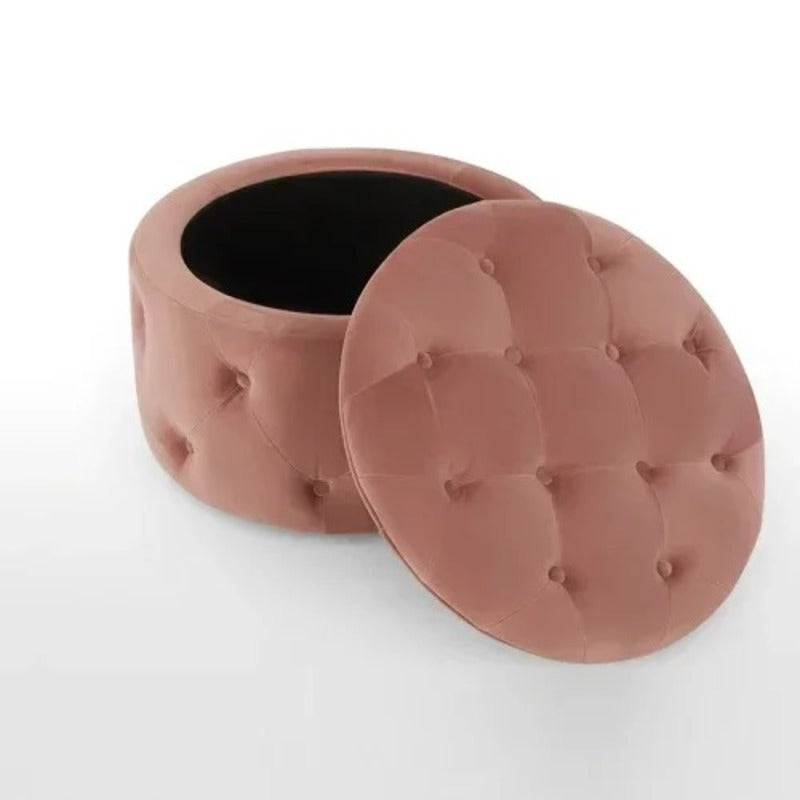 Pouf rangement salon