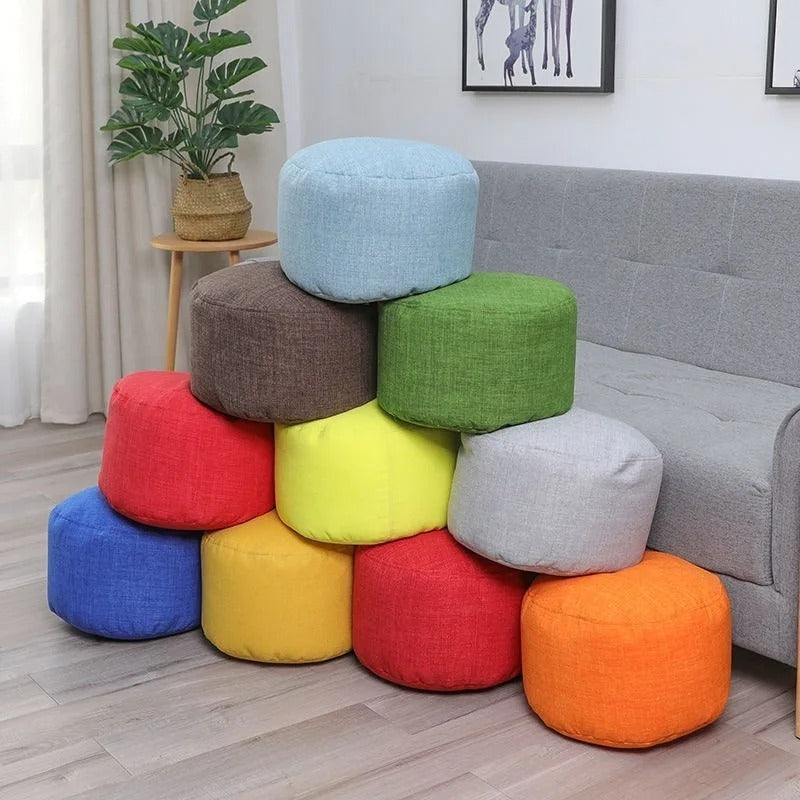 Pouf salon rangement